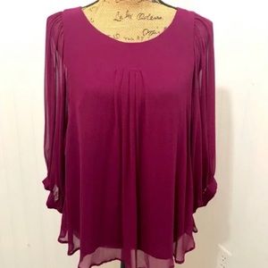 Antonio Melani Silk Top Sz Small